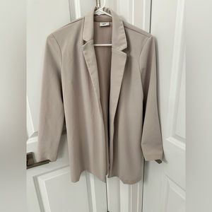 Nude blazer